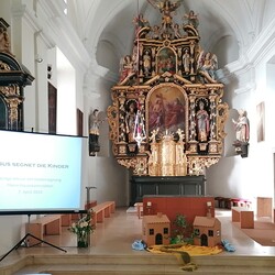 Hl.Messe mit Kindersegnung